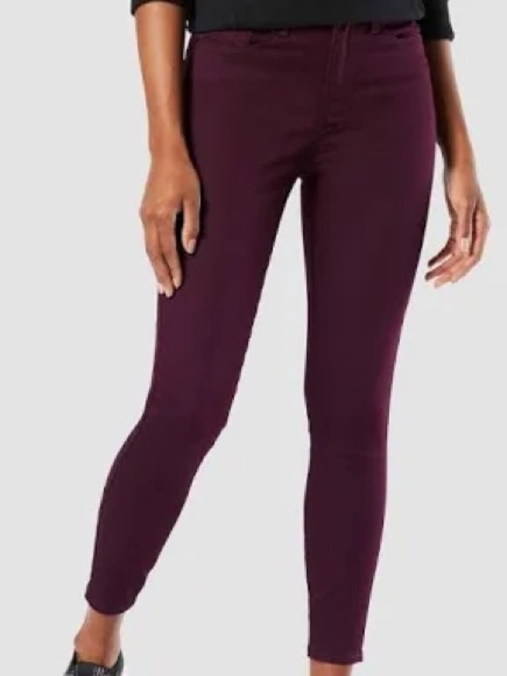 Denizen from Levi's High-Rise Skinny Jeans in Plum